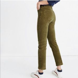 Tall Classic Straight Jeans: Corduroy Edition